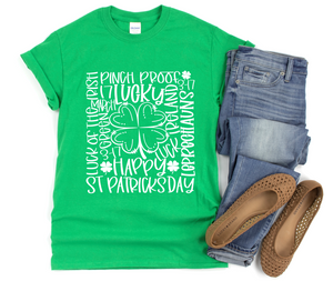 St. Patrick's Day Tee - "Collage"