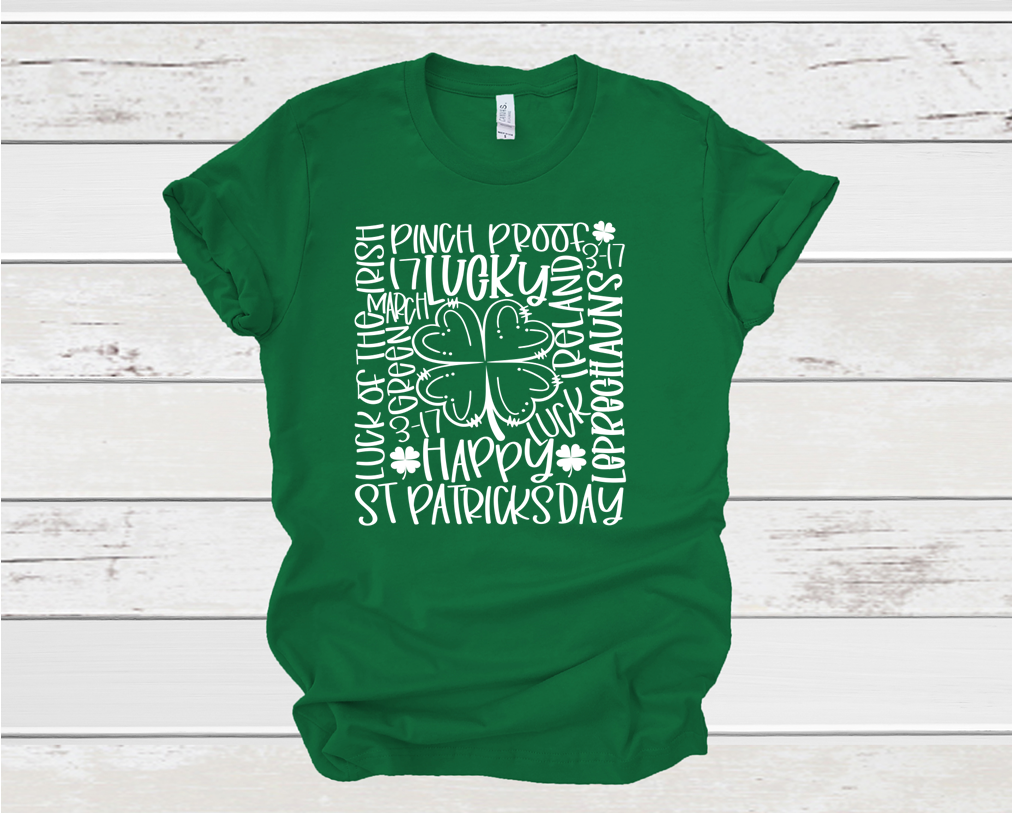 St. Paddy's Word Collage